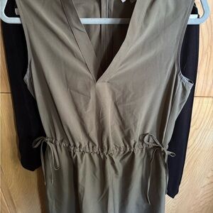 Calvin Klein Olive Green Dress